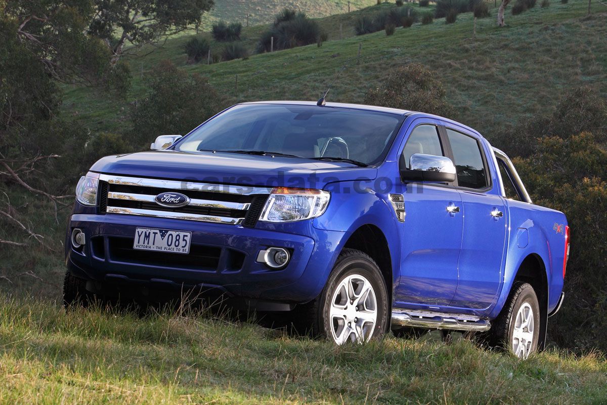 Ford Ranger Double Cab 2012 pictures (3 of 32) | cars-data.com