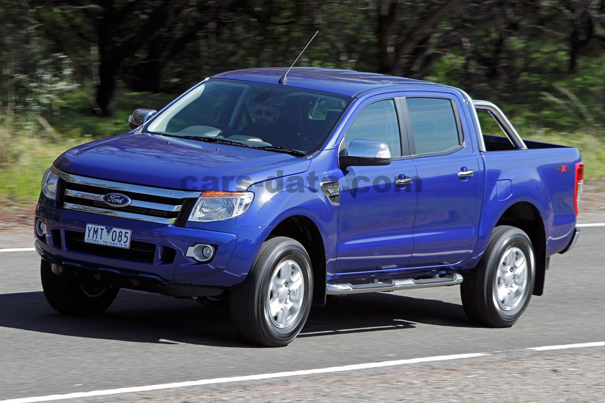 Ford Ranger Double Cab 2012 pictures (30 of 32) | cars-data.com