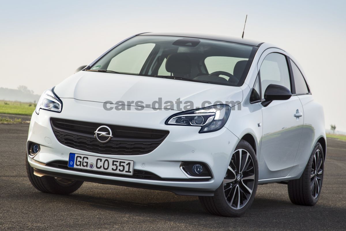 Opel Corsa 1 4 Color Edition Manual 3 Door Specs Cars Data Com