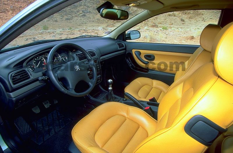 Peugeot 406 Coupe 2001 Cockpit Interior Stock Photo 1682434993