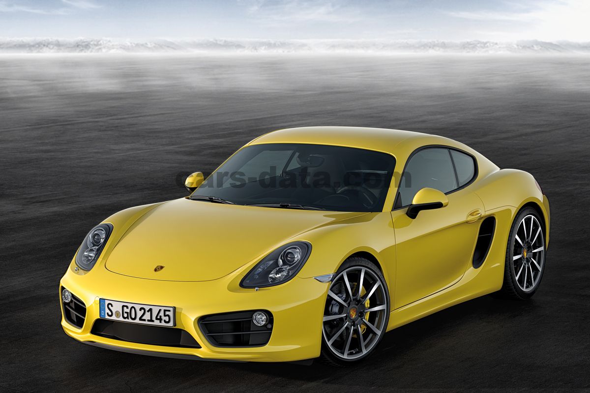 Porsche cayman чертеж