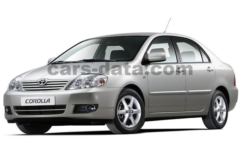 Toyota Corolla 1.6 Executive (5-Türer) (07/04 - 02/07): Technische